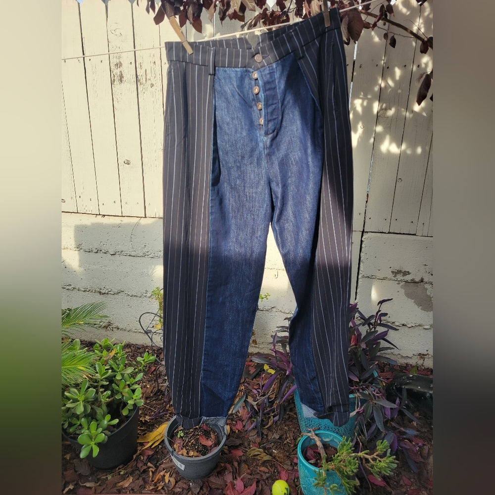 Etica LANA PINSTRIPE PANTS size 28